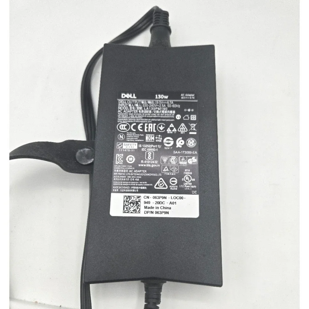 Dell 130W AC Adapter Power‎ Supply LA130PM190